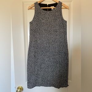 J. Crew Wool Blend Herringbone Dress